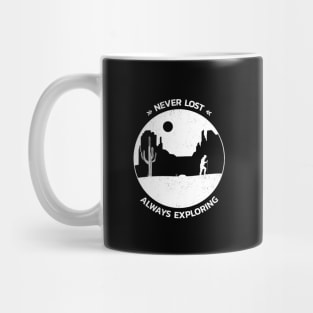 Never Lost Always Exploring Mug